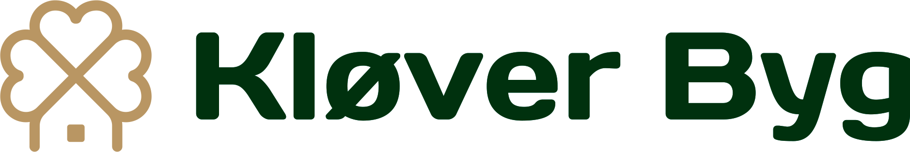 Klover byg logo